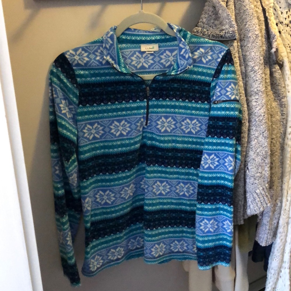 L.L. Bean quarter zip